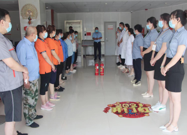 仁康养老开展消防演练